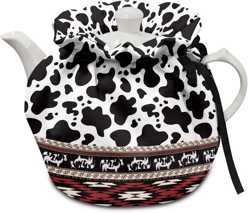 Teapot Thermal Cover Bohemian Mandala Print Tea Cozy for Tea Pot Insulated Suitable for Protecting Kettle Coffee Pot Breakfast Insulated Kitchen Coffee Table Decorative Accessories