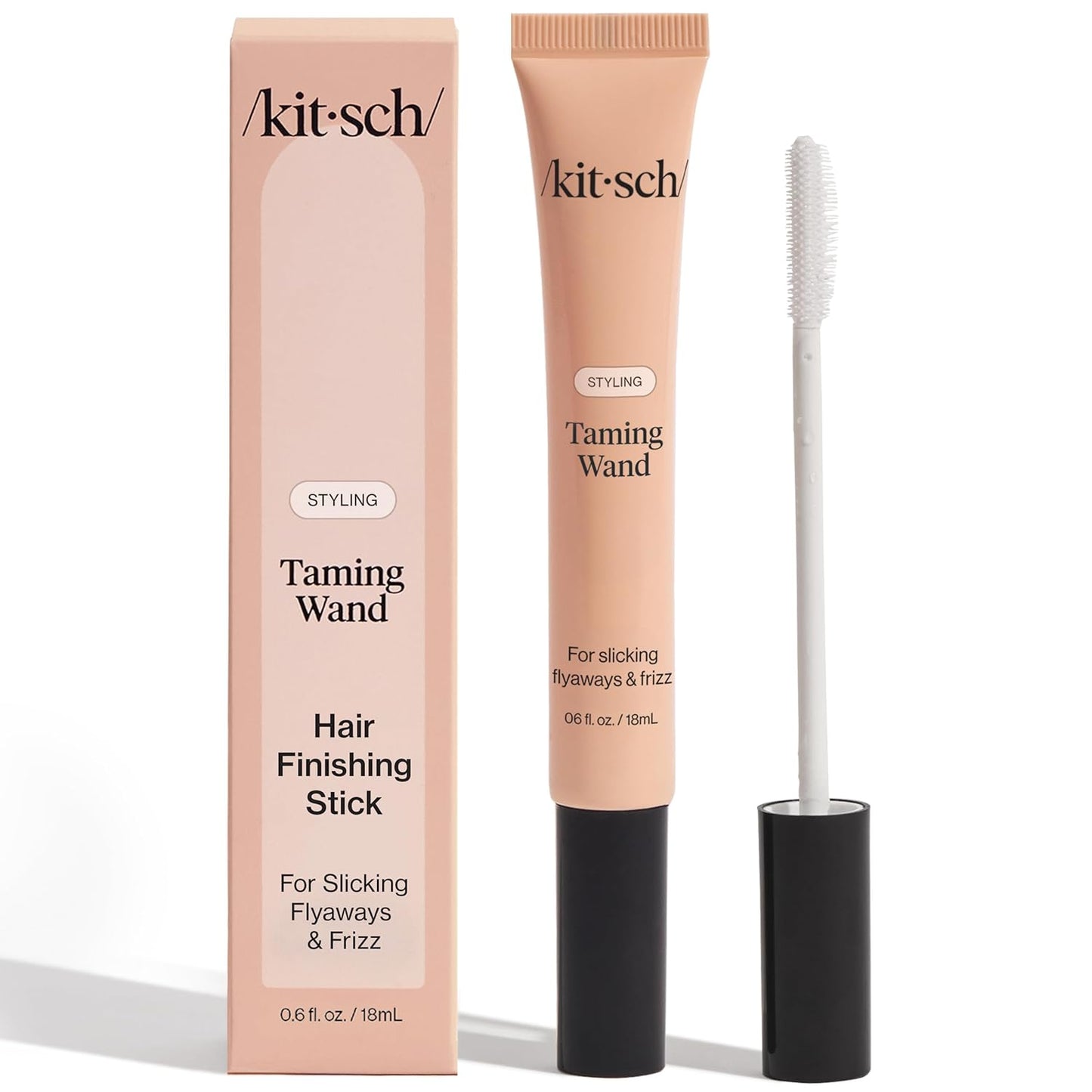Kitsch Fly Away Stick for Hair - Edge Control Stick for Flyaways, Baby Hairs & Bangs - Taming Wand Hair Mascara - Travel Size Styling Essential – 18mL
