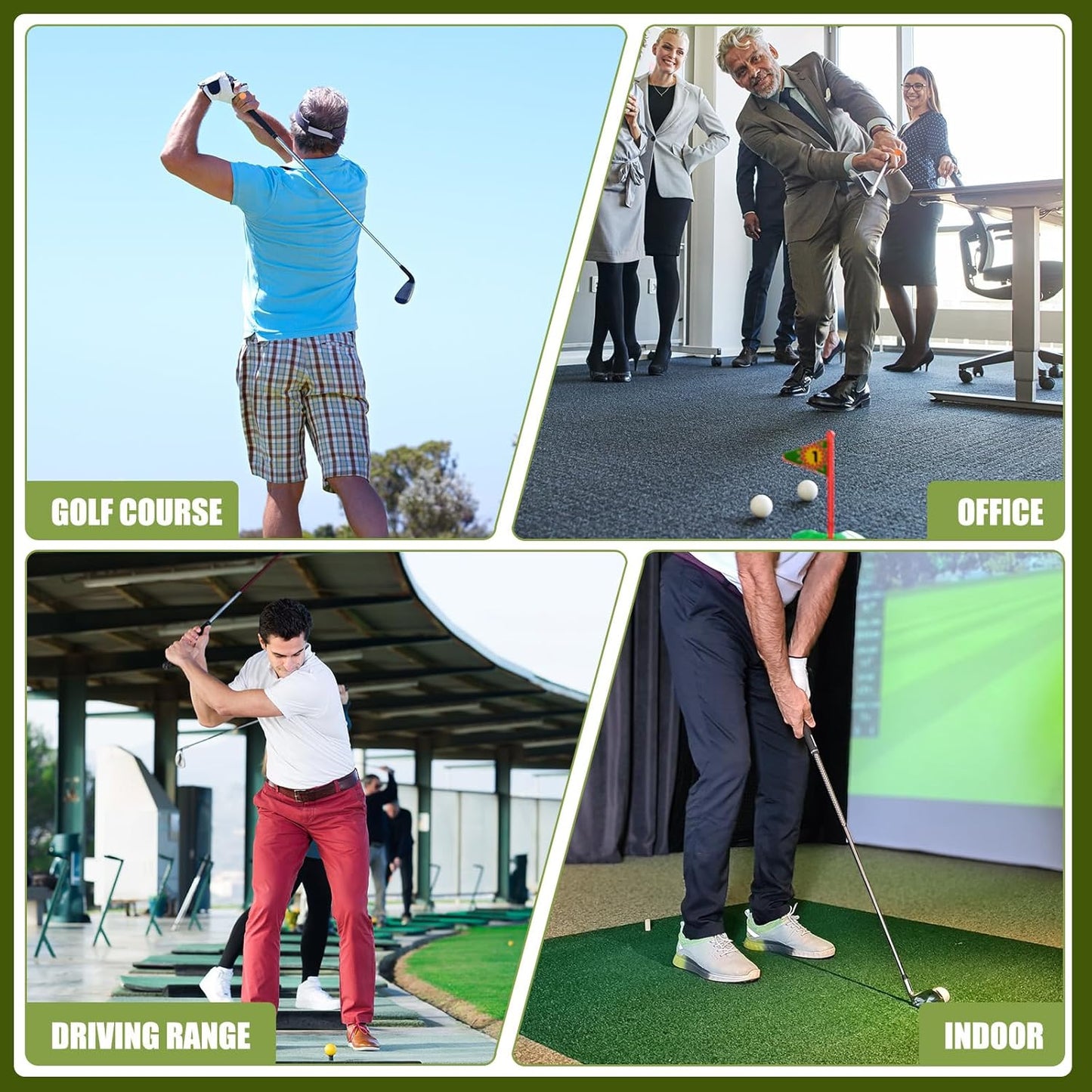 Golf Swing Trainer T Grip Aid, Golf Training Aid Correct Posture Club Swing Grip Pad, Golf Training Accessories - Golfer Beginner Accessories Tee Trainer