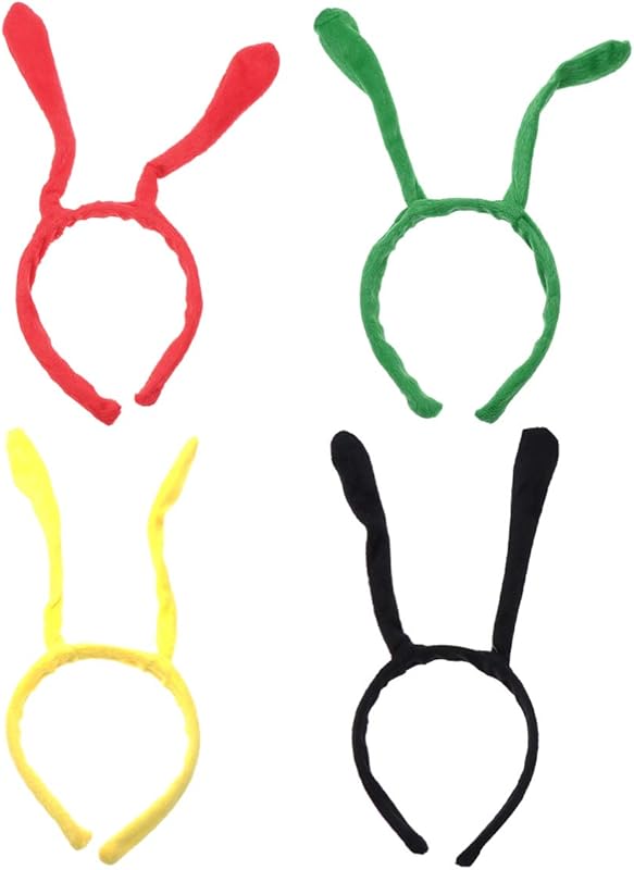 ABOOFAN Tentacle Headband Ant Antenna Headband Cartoon Animal Tentacle Hair Bands Hair Hoops Cosplay Party Makeup Headband (Black)