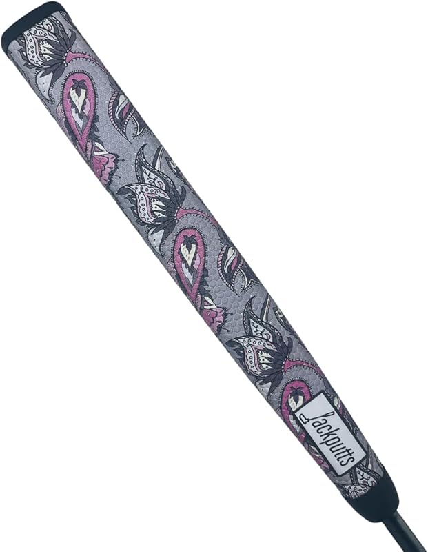Midsize Pistol Putter Grip - Golf Club Grips for Men, Women and Juniors - Multiple Designs to Bring Fun and Style to the Course