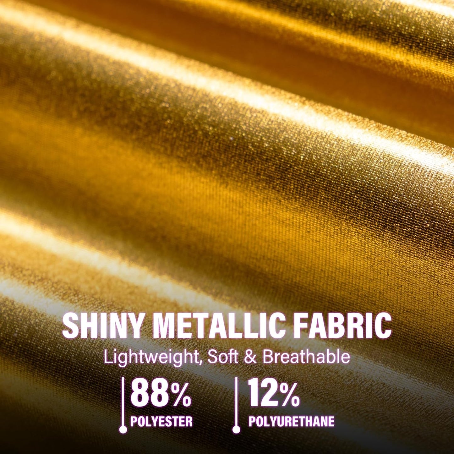 AMY COULEE Mens Metallic Shorts 5" Shiny Holographic Disco Shorts Outfit Sparkly Rave Hot Drawstring Shorts - TrendyLookz