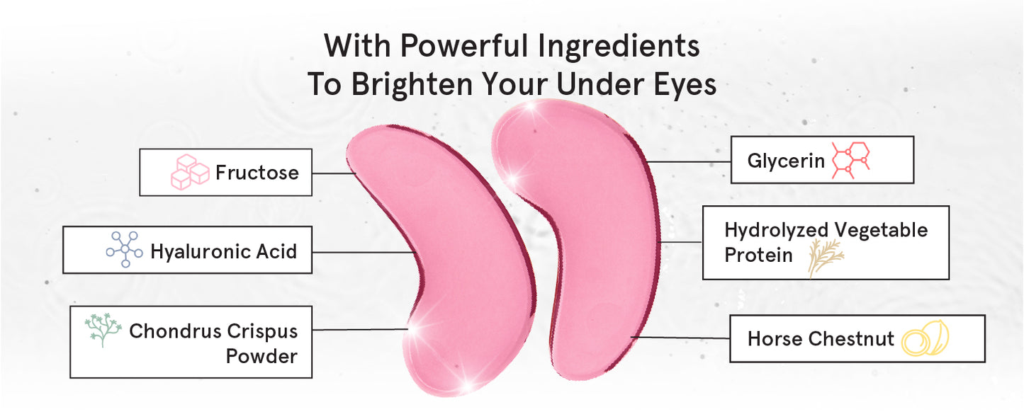 grace & stella Award Winning Under Eye Mask - Reduce Dark Circles, Puffy Eyes, Undereye Bags, Wrinkles - Gel Under Eye Patches - Gifts for Girlfriend - Vegan Cruelty-Free Self Care (48 Pairs, Pink)
