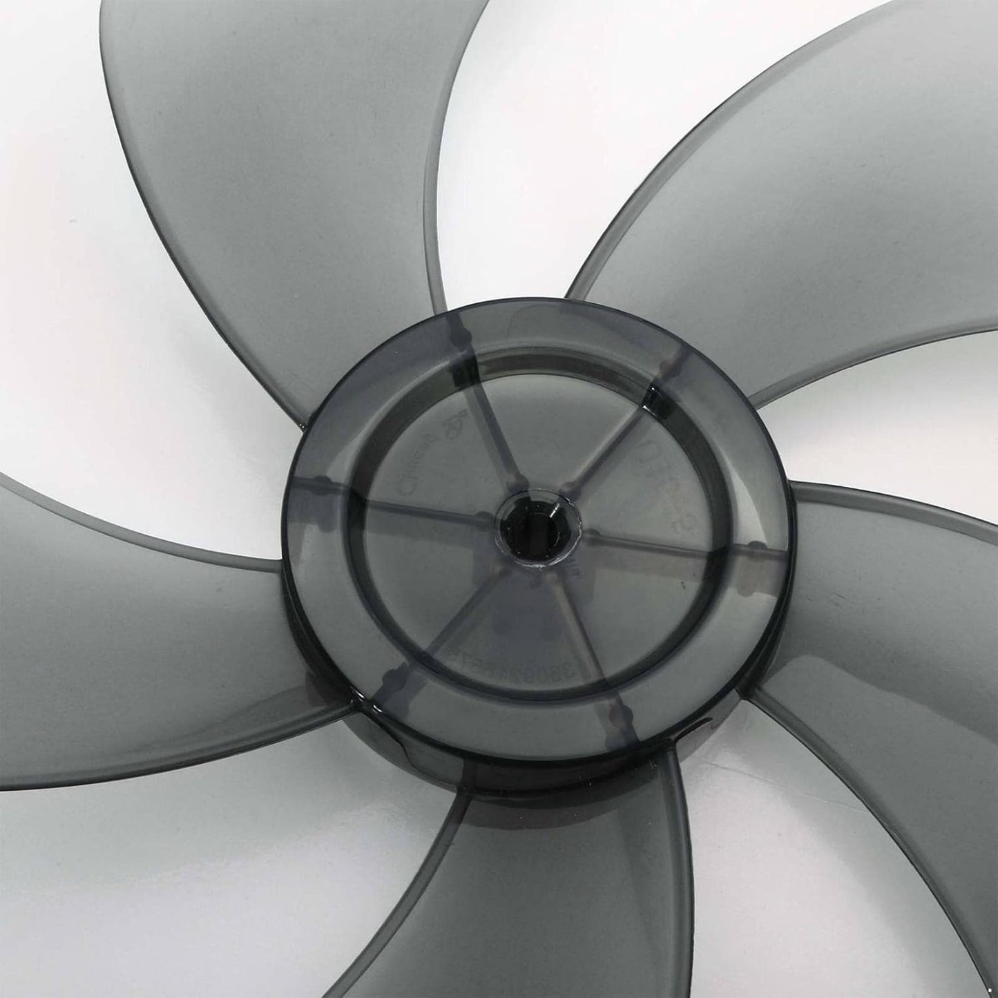 Plastic Fan Blade Replacement for Standing Pedestal Fan Table Fanner General Accessories with Nut Cover Type B 14 Inch