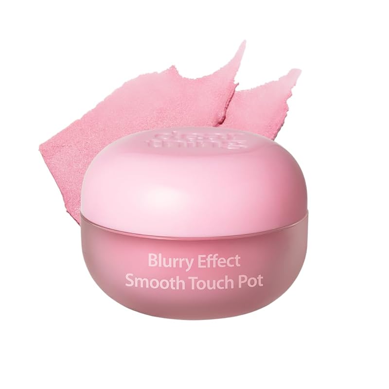 MILKTOUCH dearthing Blurry Effect Smooth Touch Pot - Lip and Blush, Soft Airy Matte Finish, Vivrant Color (02 Mute Memory, 0.16 Fl Oz)