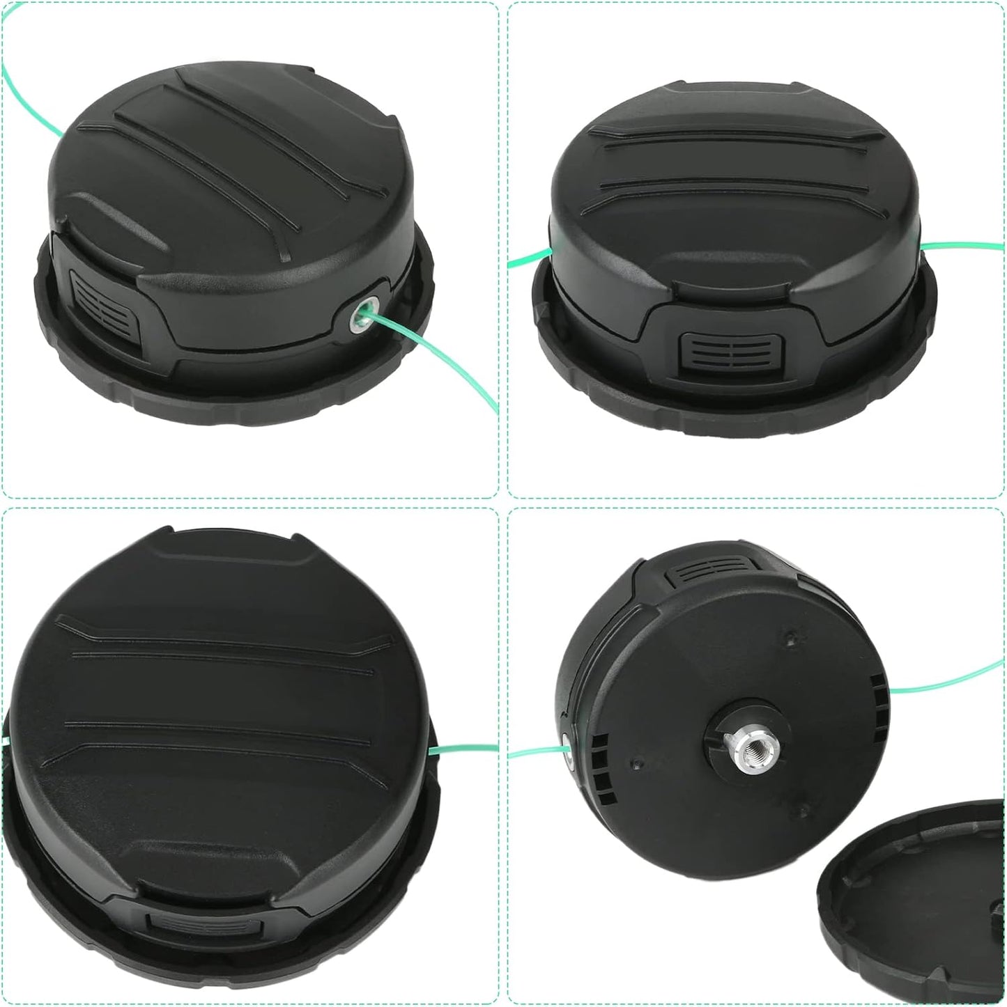 DWO1DT995 Replacement Trimmer Head Compatible with Dewalt DCST920 DCST922 DCST970 DCST990 DCST925 Cordless String Trimmer,Replacement Head with Pre-Wound 0.080" 20Ft Line