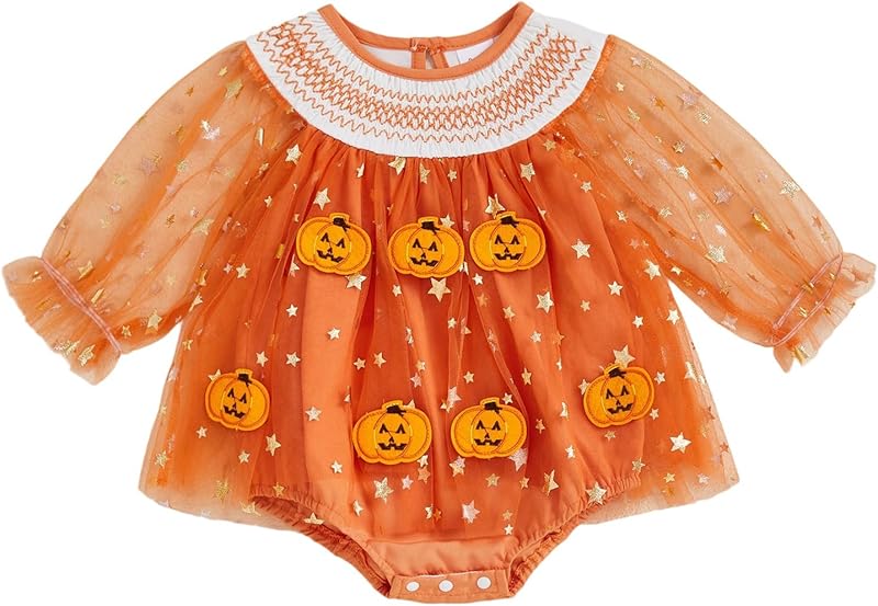 Baby Girls Tulle Tutu Dress Party Holiday Princess Dresses Infant Toddler Embroidery Flower Fairy Romper Dress - TrendyLookz