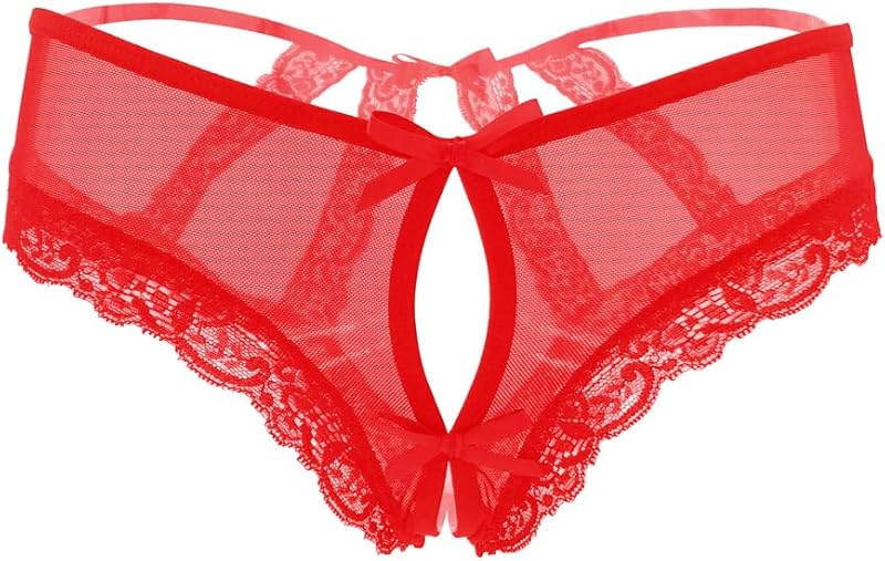 Women’s lace briefs sexy panties with cage back