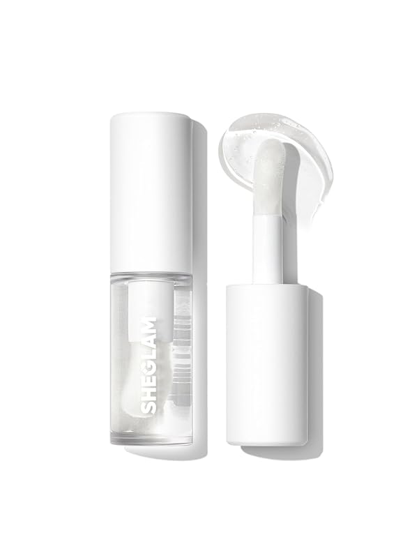 SHEGLAM Jelly Wow Hydrating Non-Sticky Lip Oil Moisturizing Plumping Lip Gloss - Green Apple Envy