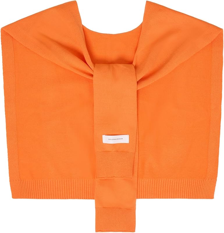 Sweater Shawl Wraps for Women Sweater Knitted Knotted Shawls Travel Casual Scarf Cape Shoulder Tops Fashion Wrap