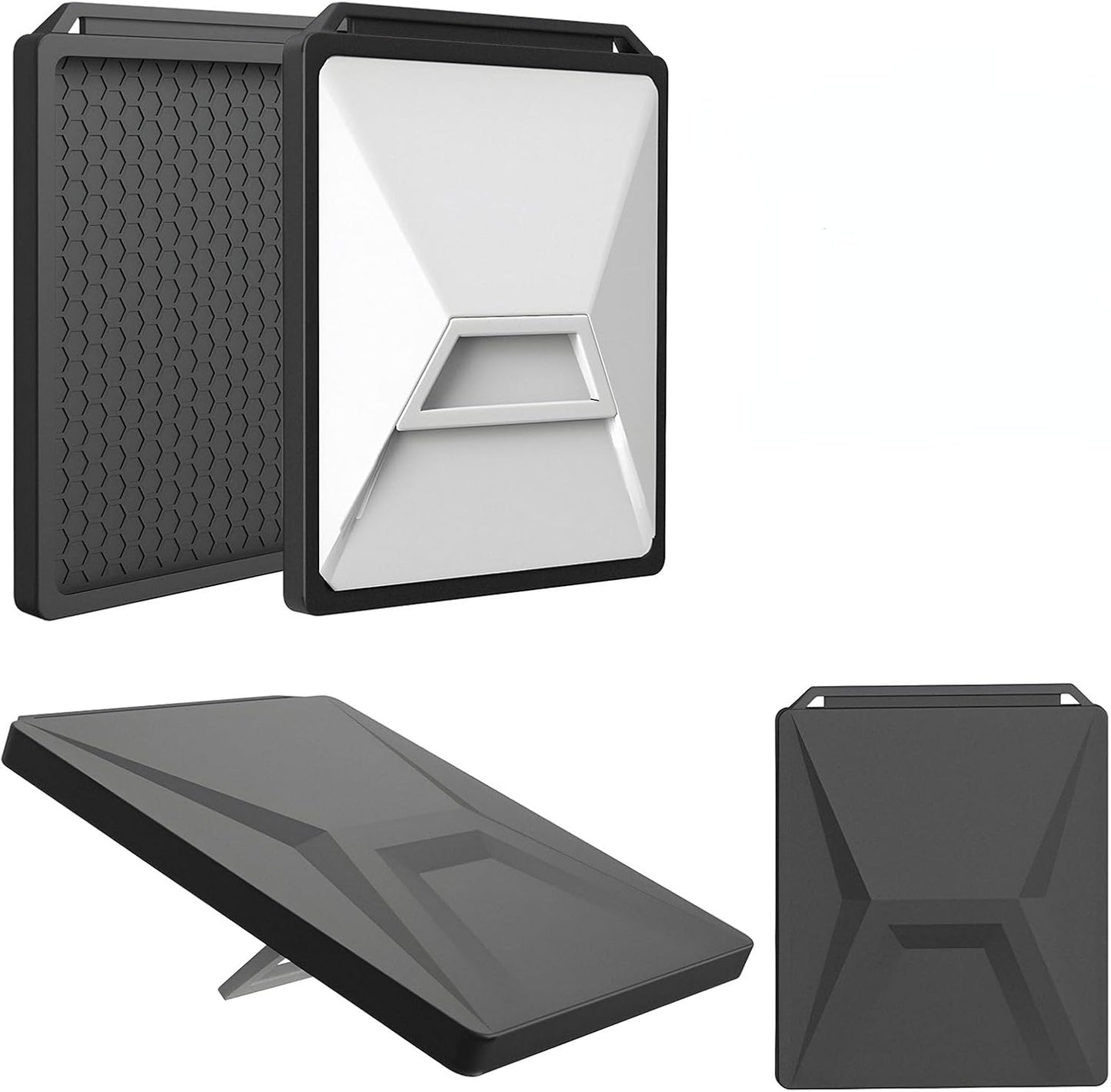 Starlink Mini Case, Starlink Dish Protective Cover, Silicone Heavy Duty Weatherproof, Protective Case for Starlink Mini Accessories - Outdoor Travel Camping, Black