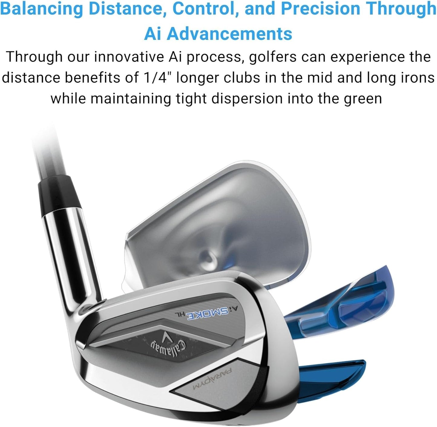 Callaway Golf Paradym AI Smoke High Launch Iron Set - TrendyLookz