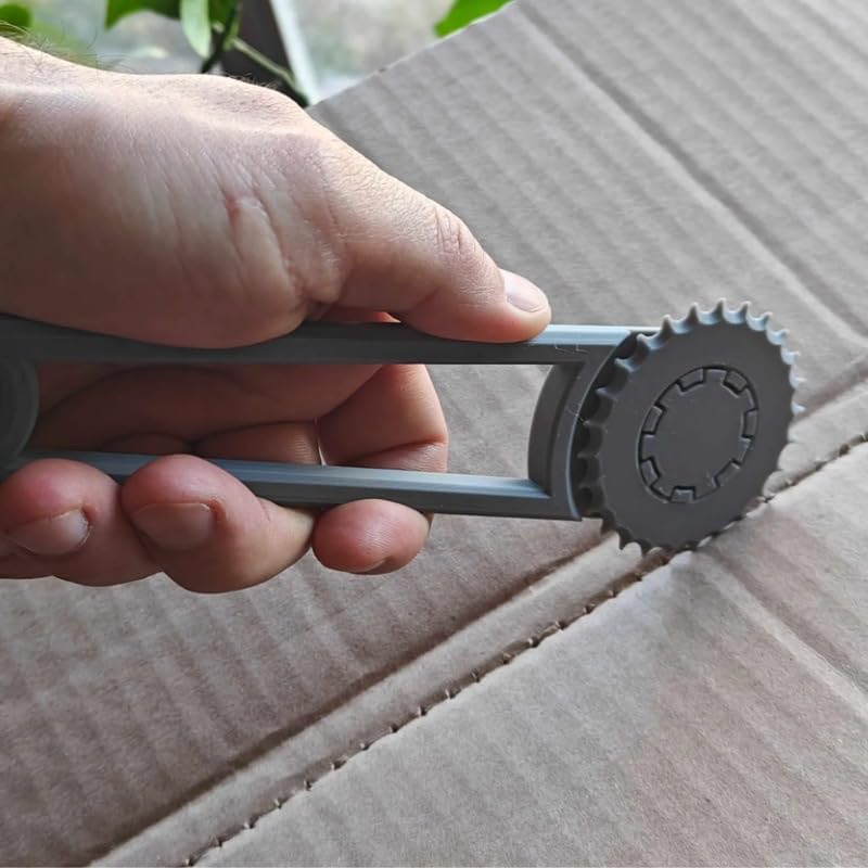 Cardboard Resizer Tool,3D Printed Cardboard Box Punch Tool - Precision Hole Punch for Resizing Reducing Size of Shipping Boxes,2pcs - TrendyLookz