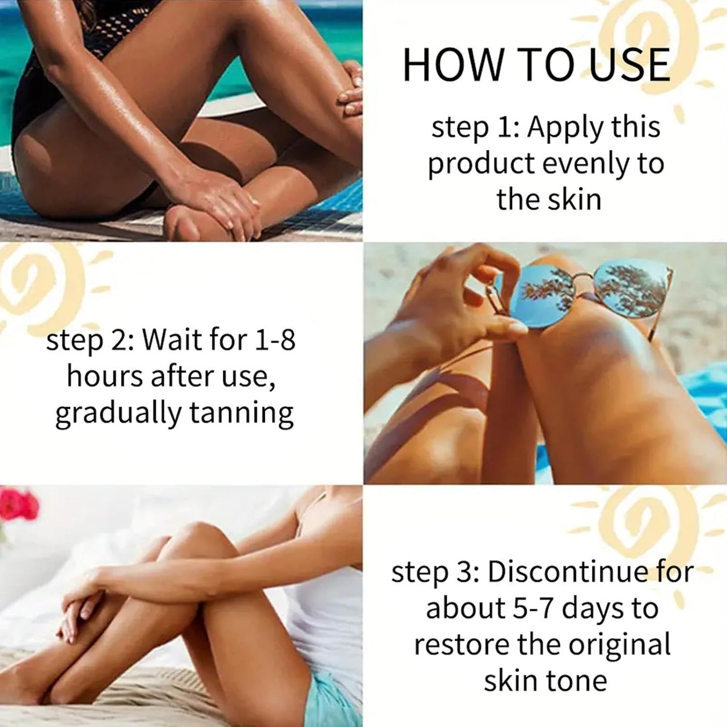 Carotene Tanning Gel, Carrot Tanning Gel, Luxury Intensive Tanning Gel, Tanning Accelerator Cream Gel for Natural Tan Skin, Tanning Gel for Outdoor Sun & Sunbeds (1PC)