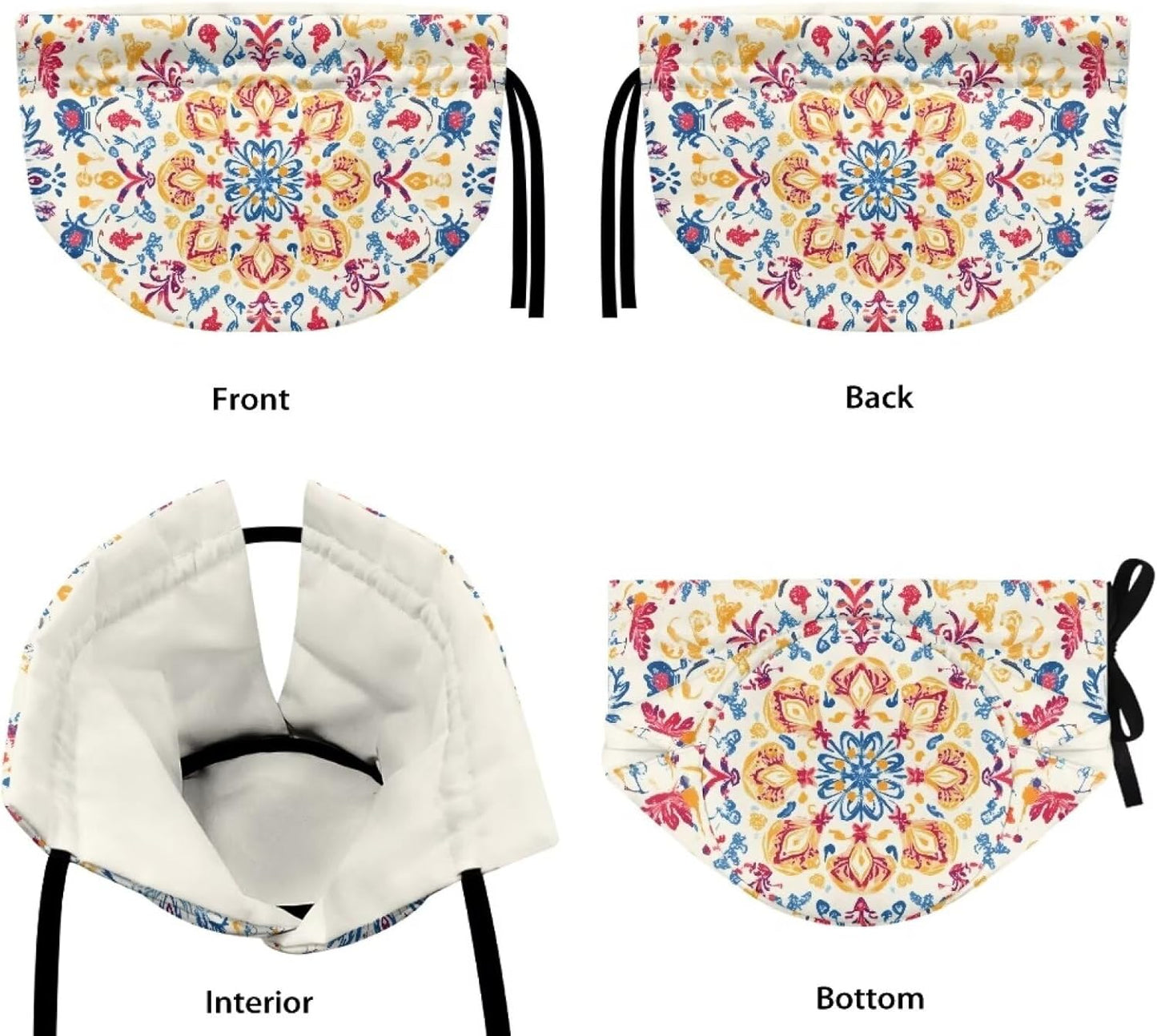 Teapot Thermal Cover Bohemian Mandala Print Tea Cozy for Tea Pot Insulated Suitable for Protecting Kettle Coffee Pot Breakfast Insulated Kitchen Coffee Table Decorative Accessories