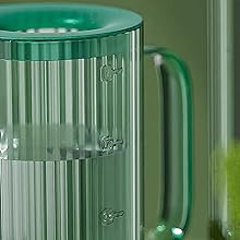 Long Spout Watering Can Indoor, Small Watering Cans for House Plants, Flowers, Succulents 33.8oz(Green)