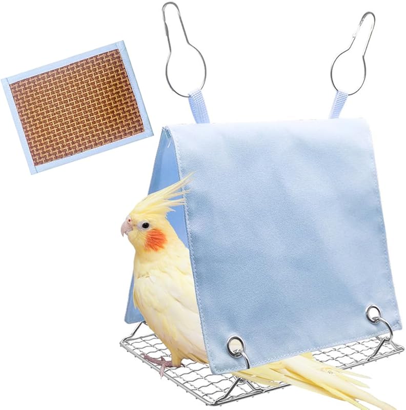 Bird Nest House Bird Bed Hanging Hammock Tent Waterproof Hideaway Cave Snuggle Hut for Parrot Parakeet Cockatiel Conure Budgie Lovebird Medium