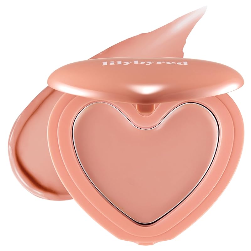 lilybyred LUV BEAM Cheek Balm | Soft Color, Glowy Finish, Creamy Texture | Natural-Looking Flush | Korean Beauty (02 Innocent Pink)