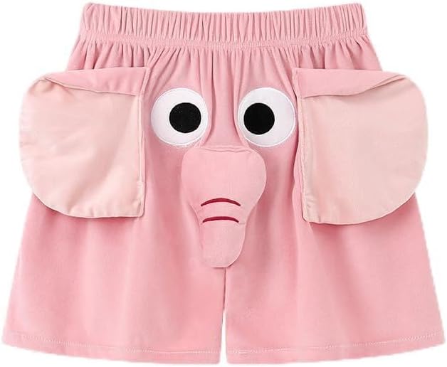 Funny Elephant Pajama Pants,Cute Dimensional Couple Pajama Pants Bottoms For Women Men