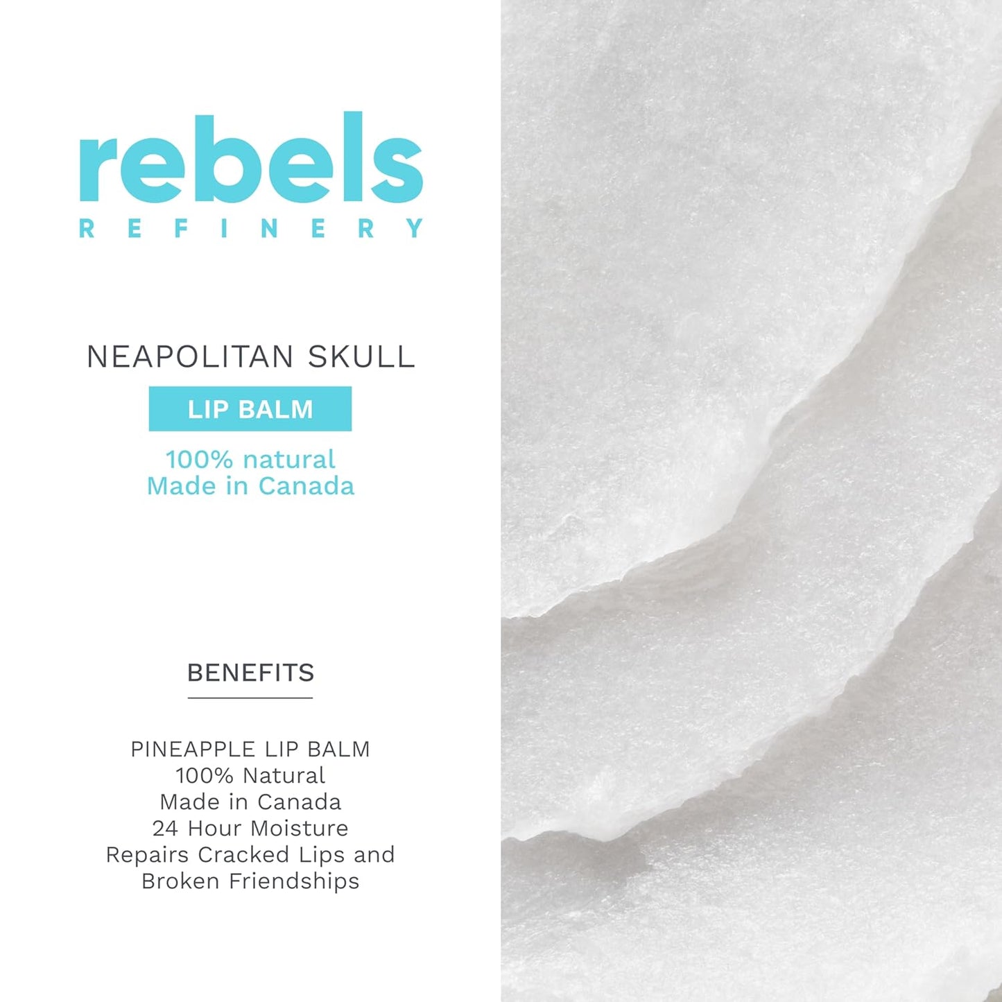 Rebels Refinery 3-Piece Pineapple-Shaped Lip Balm Bundle