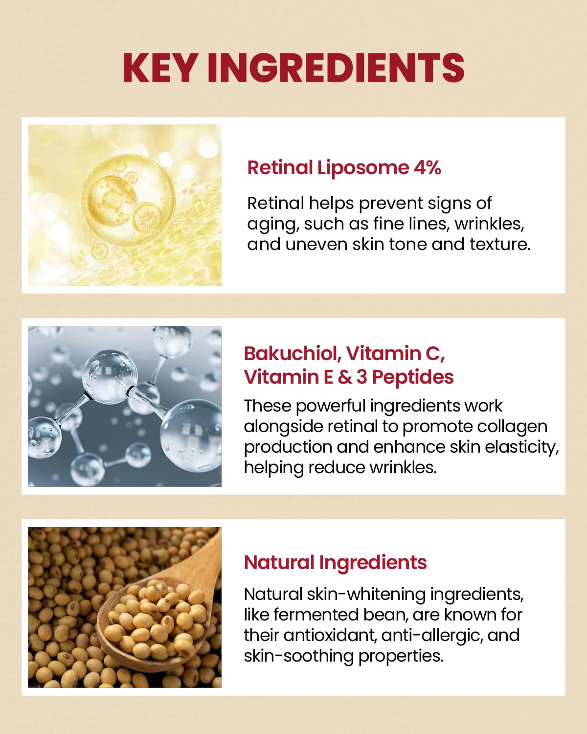KSECRET SEOUL 1988 Eye Cream : Retinal Liposome 4% + Fermented Bean, 30ml/1.01 fl.oz.