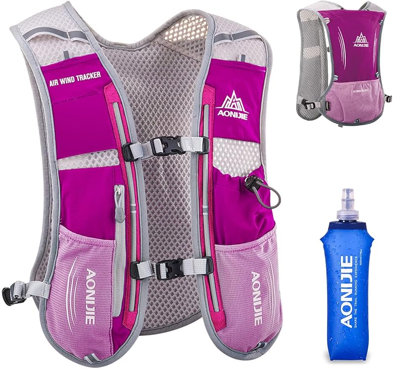 TRIWONDER Running Vest 5L 5.5L Hydration Water Pack Backpack for Women Men Runner Trail Race Marathon Cycling Hiking Jogging