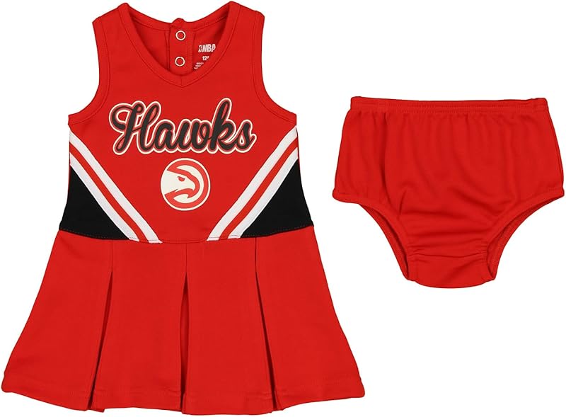 Outerstuff NBA Teams Girls Infants (12M-24M) & Toddlers (2T-4T) Cheerleader Set