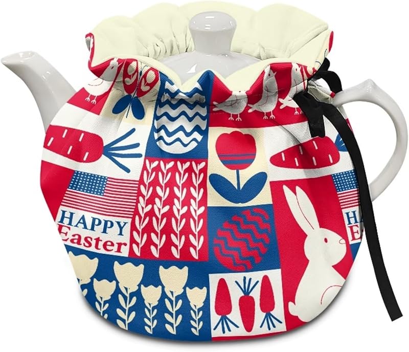 Teapot Thermal Cover Bohemian Mandala Print Tea Cozy for Tea Pot Insulated Suitable for Protecting Kettle Coffee Pot Breakfast Insulated Kitchen Coffee Table Decorative Accessories