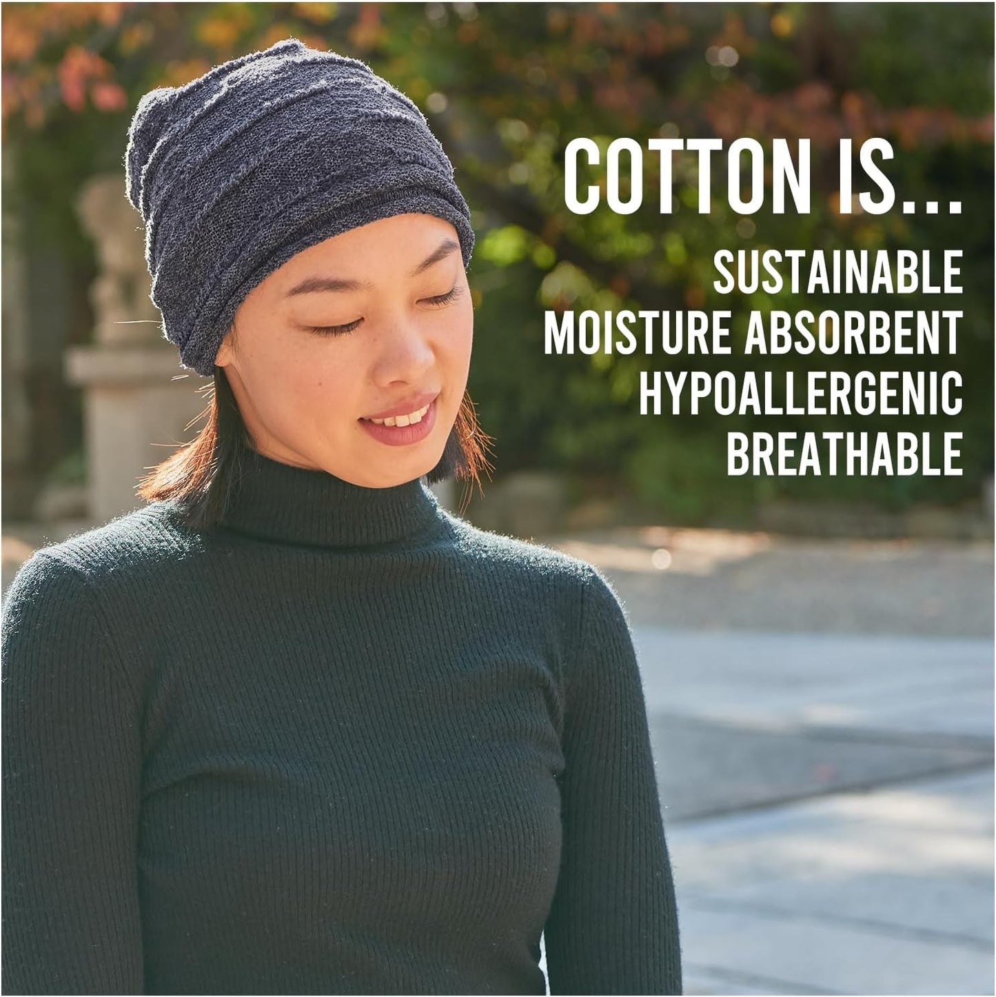 CHARM Mens Slouchy Summer Beanie - Womens Light-Weight Slouch Hat Cotton Cap