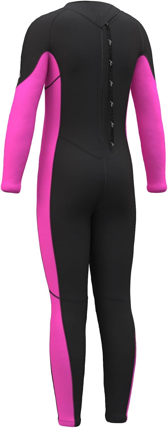 Hevto Kids Wetsuit for Boys Girls Toddler Youth 3/2mm Neoprene Full Wet Suits in Cold Water for Swimming Surfing Diving - TrendyLookz