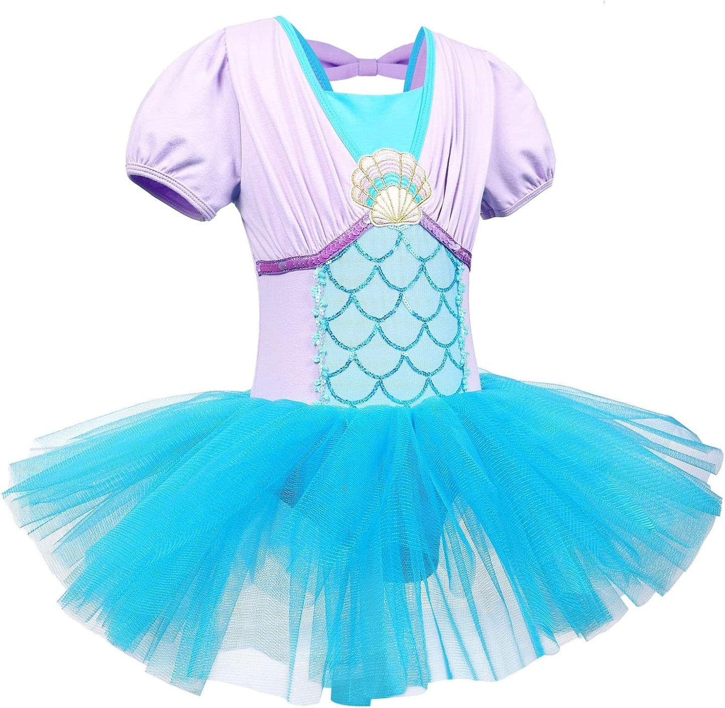 Leotards for Girls Ballet Dance Tutu Skirted Princess Dress 3 - 8 Years - TrendyLookz