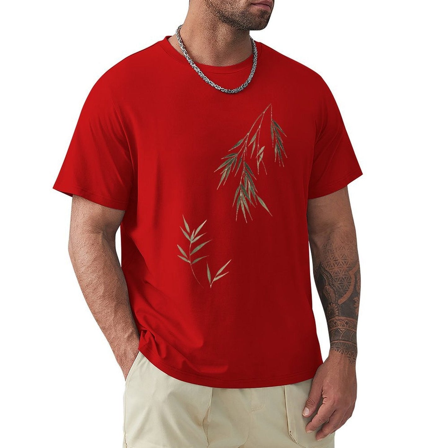 ,Men's Cotton Short - sleeved T-shirt, Breathable Loose - fitting Casual Summer Top, Suitable for Outdoor Activities and Daily Comfortable Wear,Men's T-shirt100%cottonz9og5119xl9k - TrendyLookz