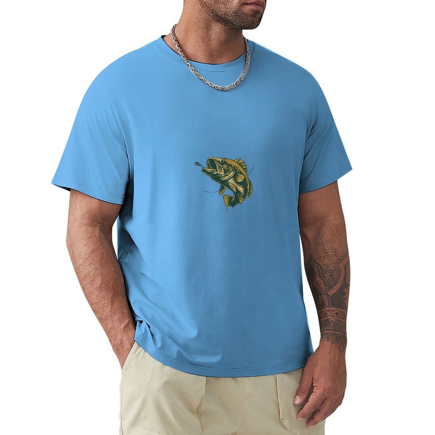 ,Men's Cotton Short - sleeved T-shirt, Breathable Loose - fitting Casual Summer Top, Suitable for Outdoor Activities and Daily Comfortable Wear,Men's T-shirt100%cottonz9ogpg3odtyv - TrendyLookz