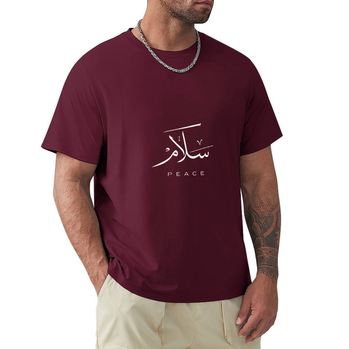 ,Men's Cotton Short - sleeved T-shirt, Breathable Loose - fitting Casual Summer Top, Suitable for Outdoor Activities and Daily Comfortable Wear,Men's T-shirt100%cottonz9ogjywqv17k - TrendyLookz