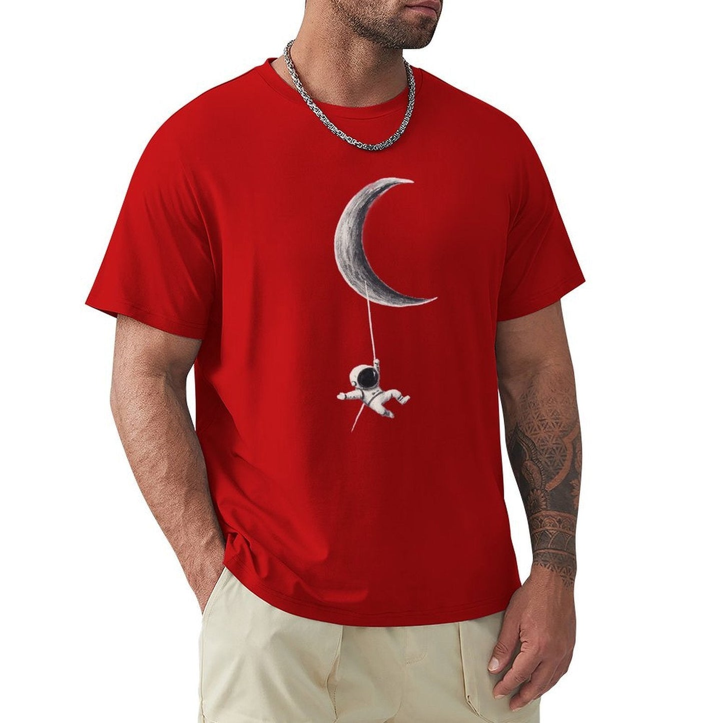 ,Men's Cotton Short - sleeved T-shirt, Breathable Loose - fitting Casual Summer Top, Suitable for Outdoor Activities and Daily Comfortable Wear,Men's T-shirt100%cottonz9ogju2tmppg - TrendyLookz