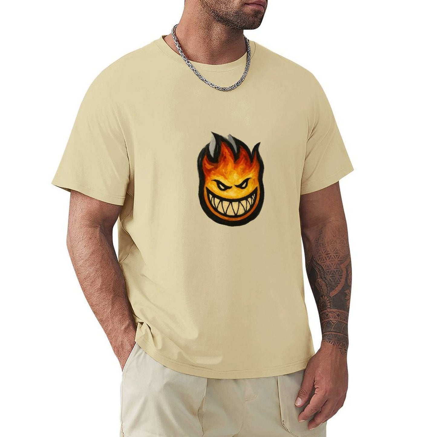 ,Men's Cotton Short - sleeved T-shirt, Breathable Loose - fitting Casual Summer Top, Suitable for Outdoor Activities and Daily Comfortable Wear,Men's T-shirt100%cottonz9ogpg503q3k - TrendyLookz
