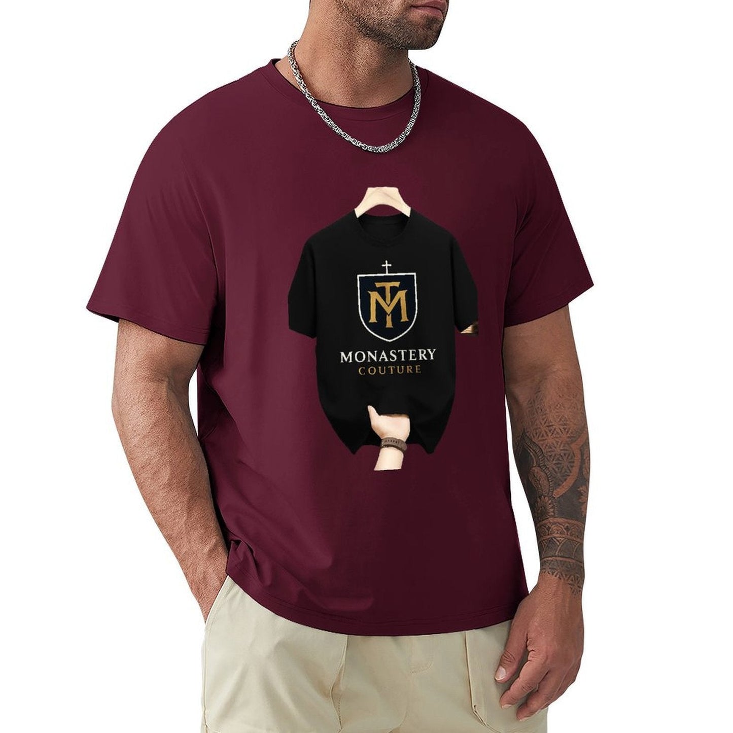 ,Men's Cotton Short - sleeved T-shirt, Breathable Loose - fitting Casual Summer Top, Suitable for Outdoor Activities and Daily Comfortable Wear,Men's T-shirt100%cottonz9og51ot0p7k - TrendyLookz