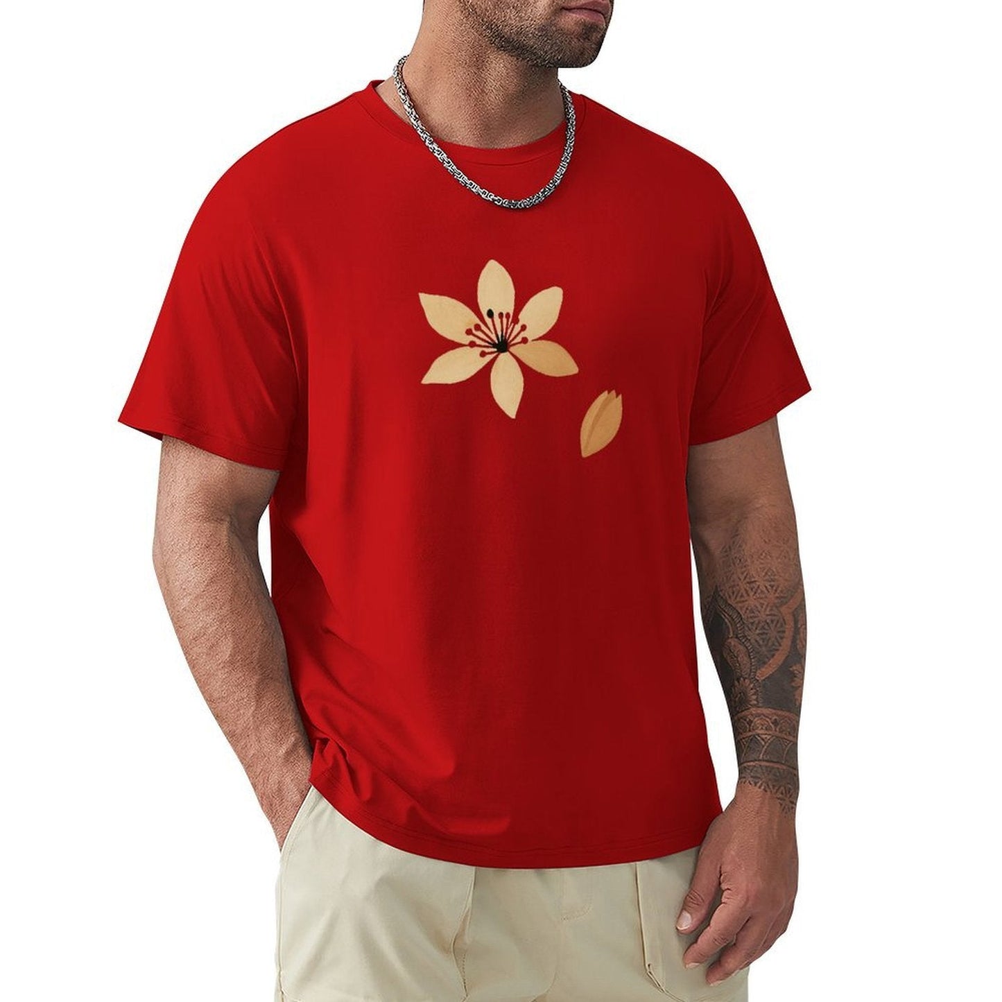 ,Men's Cotton Short - sleeved T-shirt, Breathable Loose - fitting Casual Summer Top, Suitable for Outdoor Activities and Daily Comfortable Wear,Men's T-shirt100%cottonz9og51y7uyvg - TrendyLookz