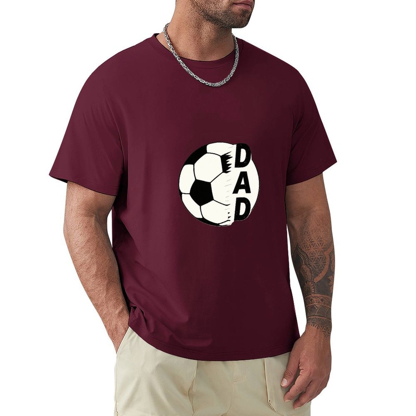 ,Men's Cotton Short - sleeved T-shirt, Breathable Loose - fitting Casual Summer Top, Suitable for Outdoor Activities and Daily Comfortable Wear,Men's T-shirt100%cottonz9ogpbdur8rm - TrendyLookz