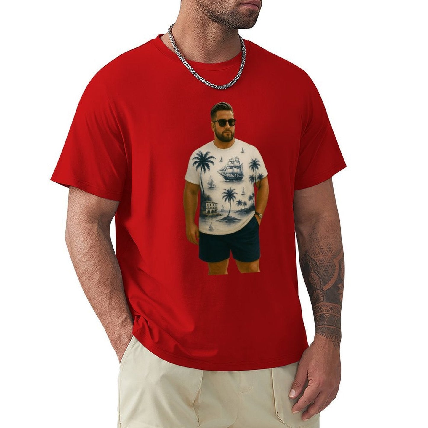 ,Men's Cotton Short - sleeved T-shirt, Breathable Loose - fitting Casual Summer Top, Suitable for Outdoor Activities and Daily Comfortable Wear,Men's T-shirt100%cottonz9ogjy9pdhtm - TrendyLookz