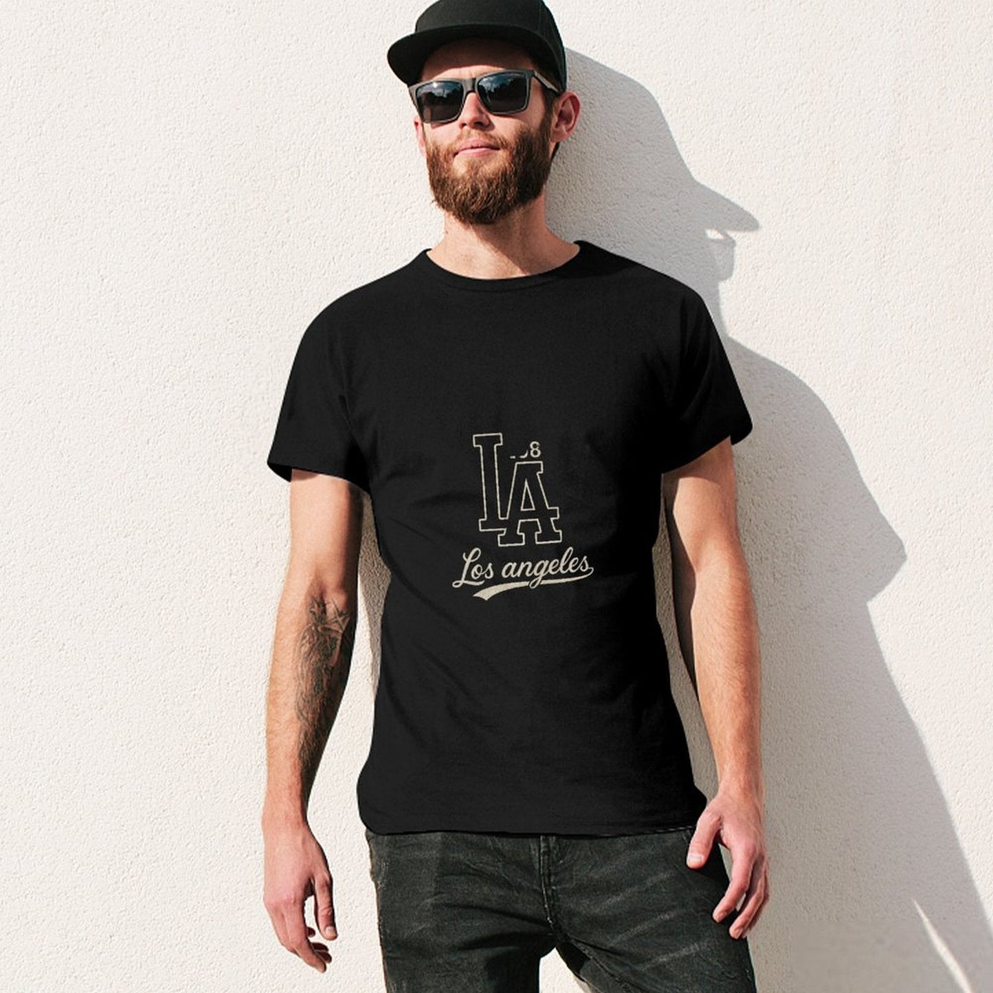 ,Men's Cotton Short - sleeved T-shirt, Breathable Loose - fitting Casual Summer Top, Suitable for Outdoor Activities and Daily Comfortable Wear,Men's T-shirt100%cottonz9ogph5cyb4v - TrendyLookz