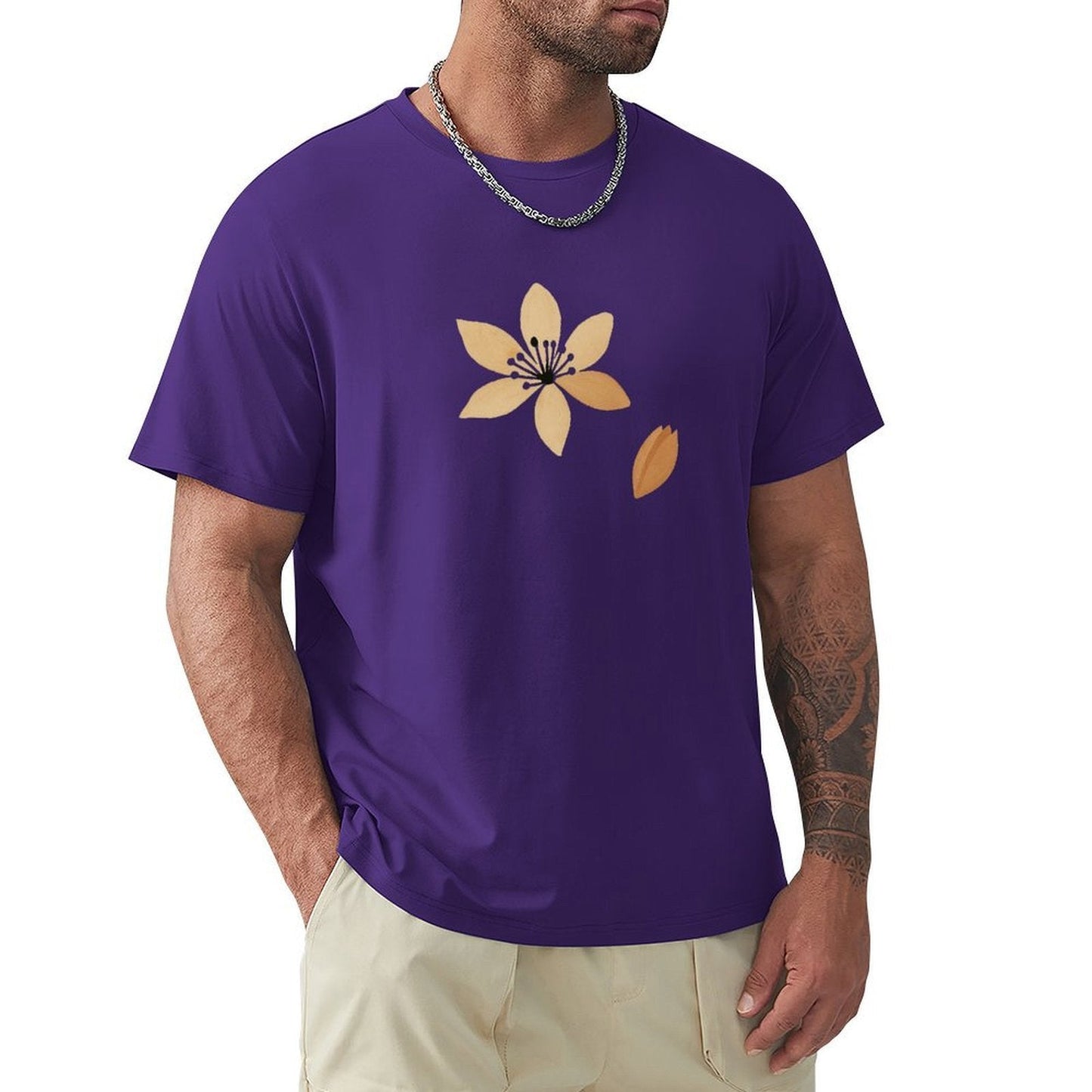 ,Men's Cotton Short - sleeved T-shirt, Breathable Loose - fitting Casual Summer Top, Suitable for Outdoor Activities and Daily Comfortable Wear,Men's T-shirt100%cottonz9og51y7uyvg - TrendyLookz