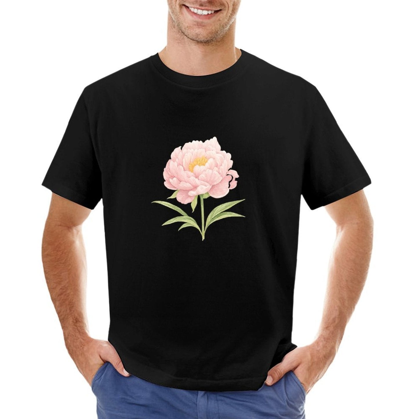 ,Men's Cotton Short - sleeved T-shirt, Breathable Loose - fitting Casual Summer Top, Suitable for Outdoor Activities and Daily Comfortable Wear,Men's T-shirt100%cottonz9ogpb7rtjf6 - TrendyLookz
