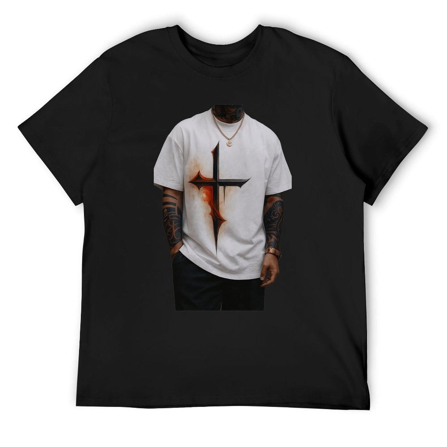 ,Men's Cotton Short - sleeved T-shirt, Breathable Loose - fitting Casual Summer Top, Suitable for Outdoor Activities and Daily Comfortable Wear,Men's T-shirt100%cottonz9ogpgdqn8hv - TrendyLookz
