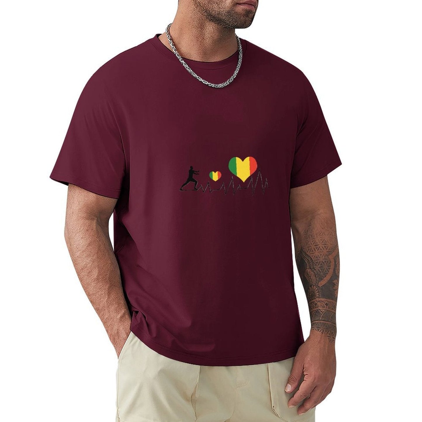 ,Men's Cotton Short - sleeved T-shirt, Breathable Loose - fitting Casual Summer Top, Suitable for Outdoor Activities and Daily Comfortable Wear,Men's T-shirt100%cottonz9ogpgvgos6x - TrendyLookz