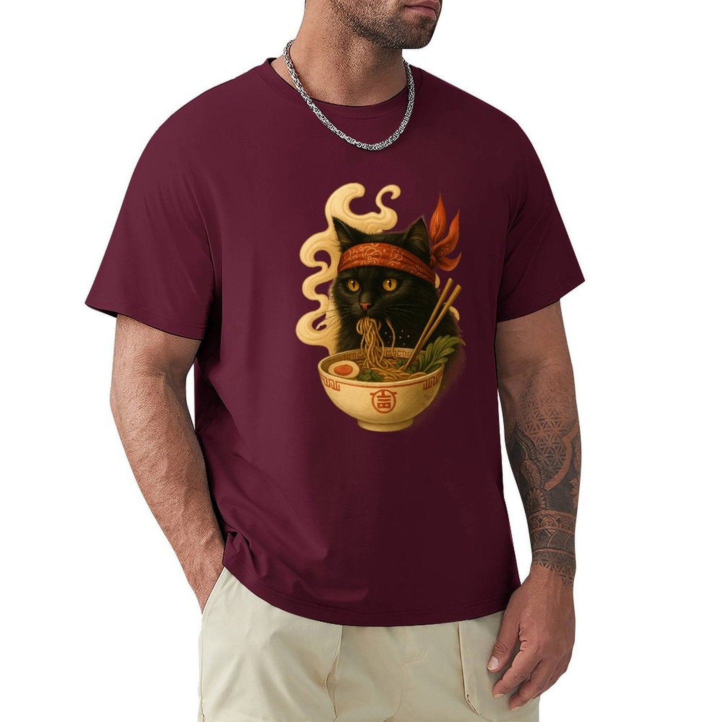 ,Men's Cotton Short - sleeved T-shirt, Breathable Loose - fitting Casual Summer Top, Suitable for Outdoor Activities and Daily Comfortable Wear,Men's T-shirt100%cottonz9ogjvh0vn61 - TrendyLookz