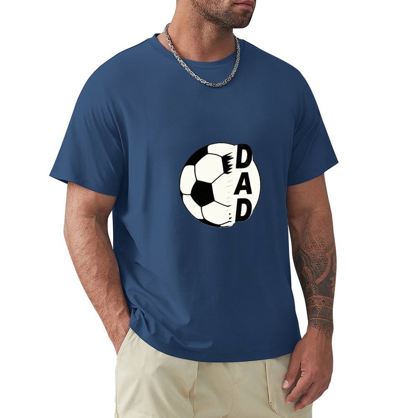 ,Men's Cotton Short - sleeved T-shirt, Breathable Loose - fitting Casual Summer Top, Suitable for Outdoor Activities and Daily Comfortable Wear,Men's T-shirt100%cottonz9ogpbdur8rm - TrendyLookz