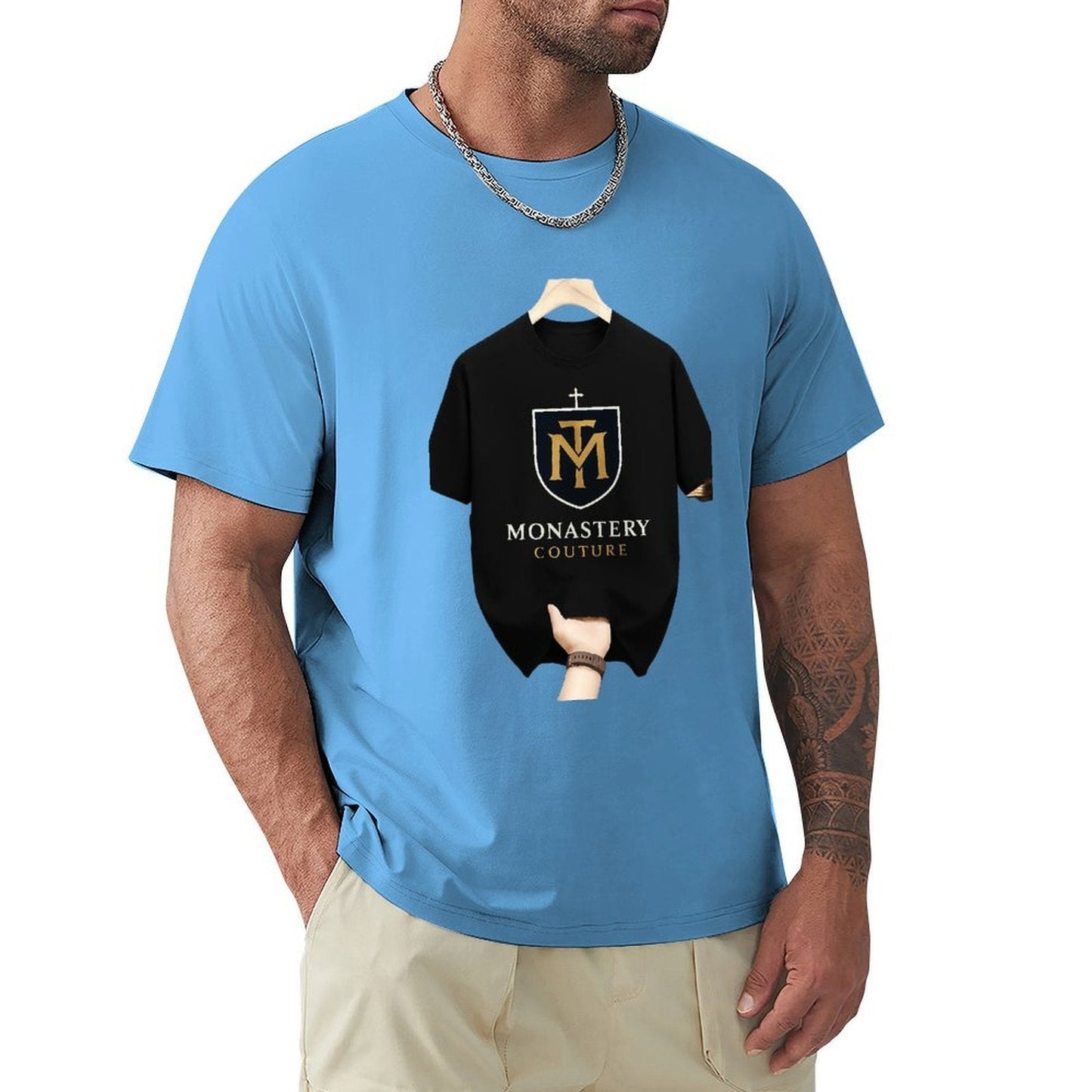 ,Men's Cotton Short - sleeved T-shirt, Breathable Loose - fitting Casual Summer Top, Suitable for Outdoor Activities and Daily Comfortable Wear,Men's T-shirt100%cottonz9og51ot0p7k - TrendyLookz