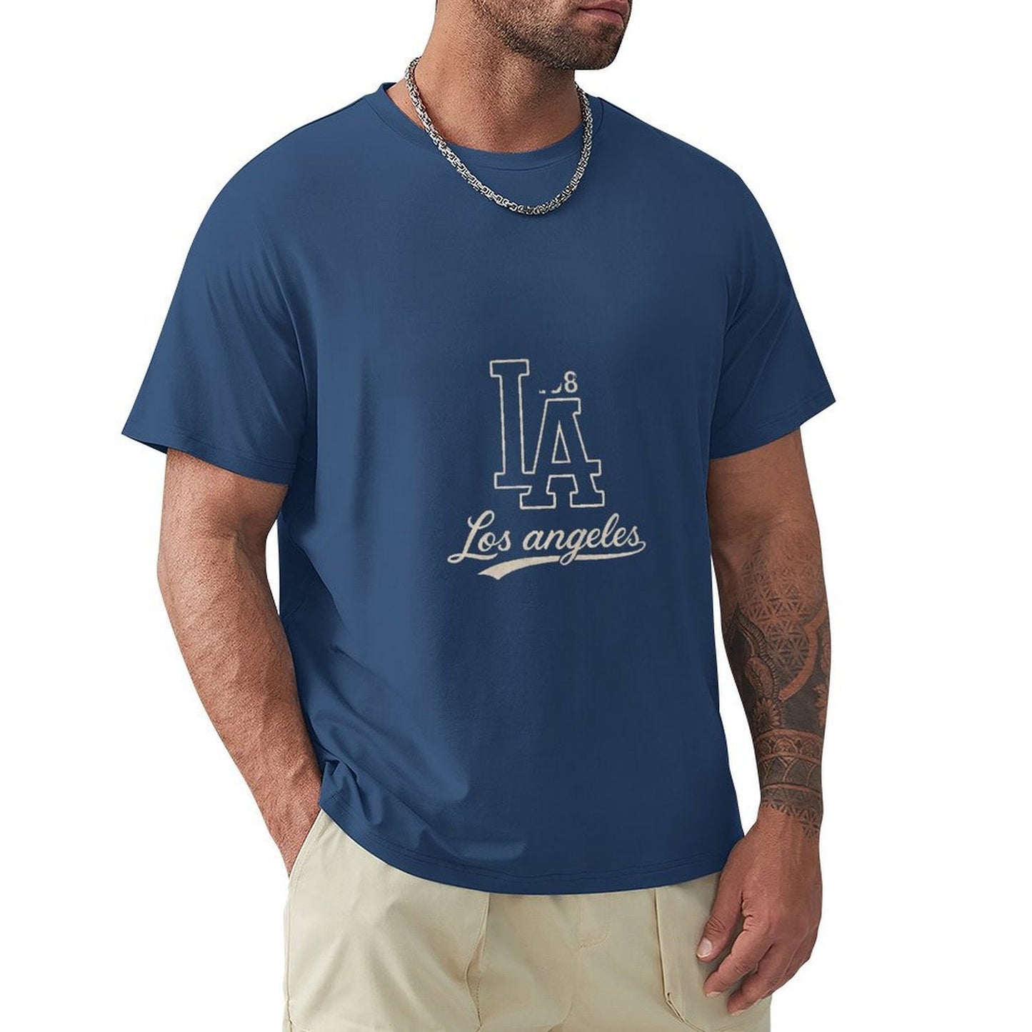 ,Men's Cotton Short - sleeved T-shirt, Breathable Loose - fitting Casual Summer Top, Suitable for Outdoor Activities and Daily Comfortable Wear,Men's T-shirt100%cottonz9ogph5cyb4v - TrendyLookz