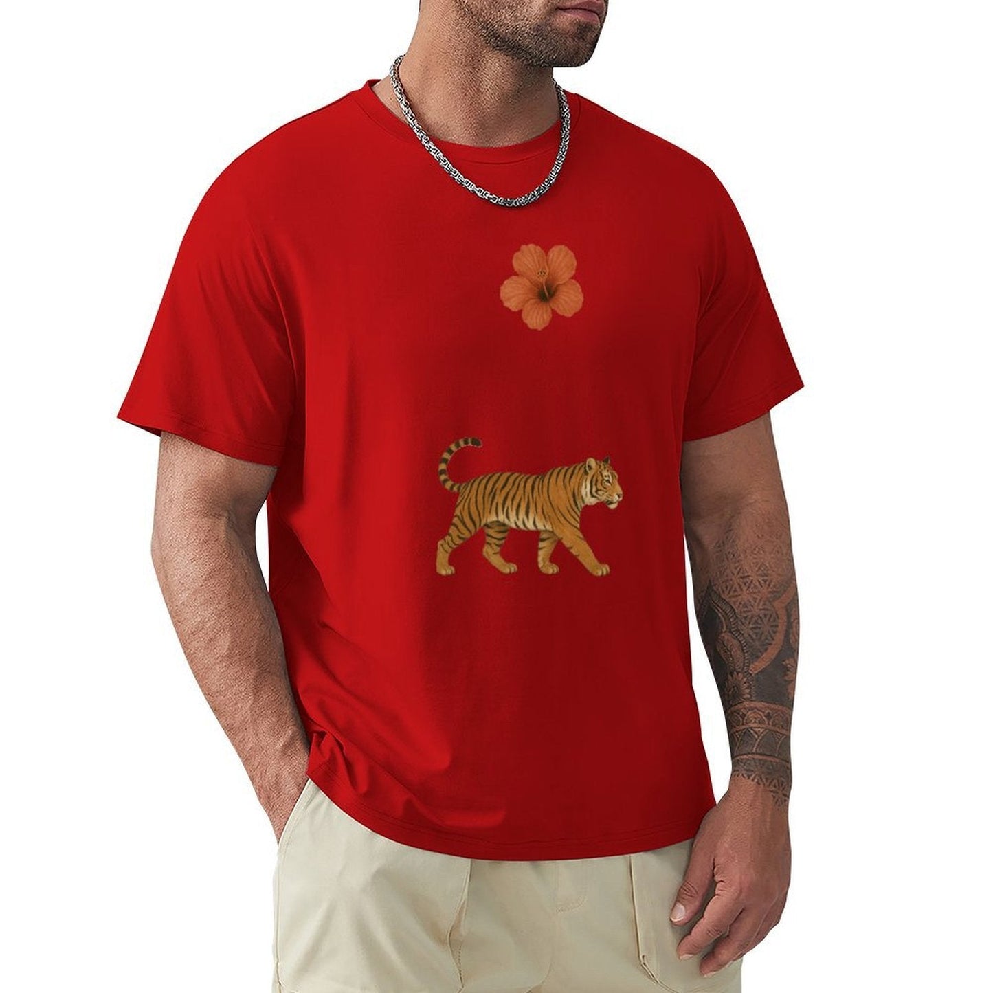 ,Men's Cotton Short - sleeved T-shirt, Breathable Loose - fitting Casual Summer Top, Suitable for Outdoor Activities and Daily Comfortable Wear,Men's T-shirt100%cottonz9ogjyd8pjtq - TrendyLookz